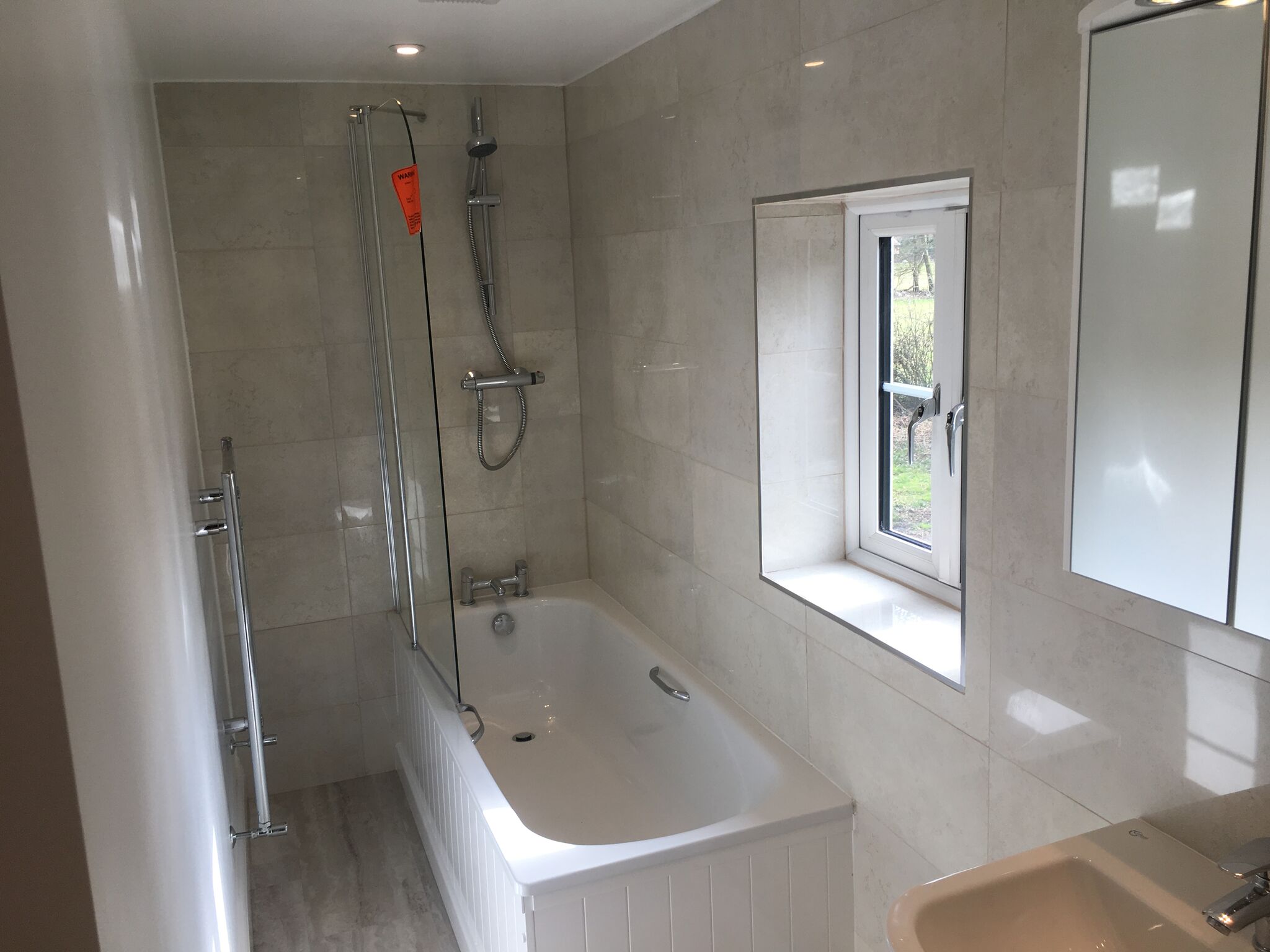 New cottage bath